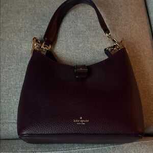 Kate Spade Dark Purple Shoulder Bag